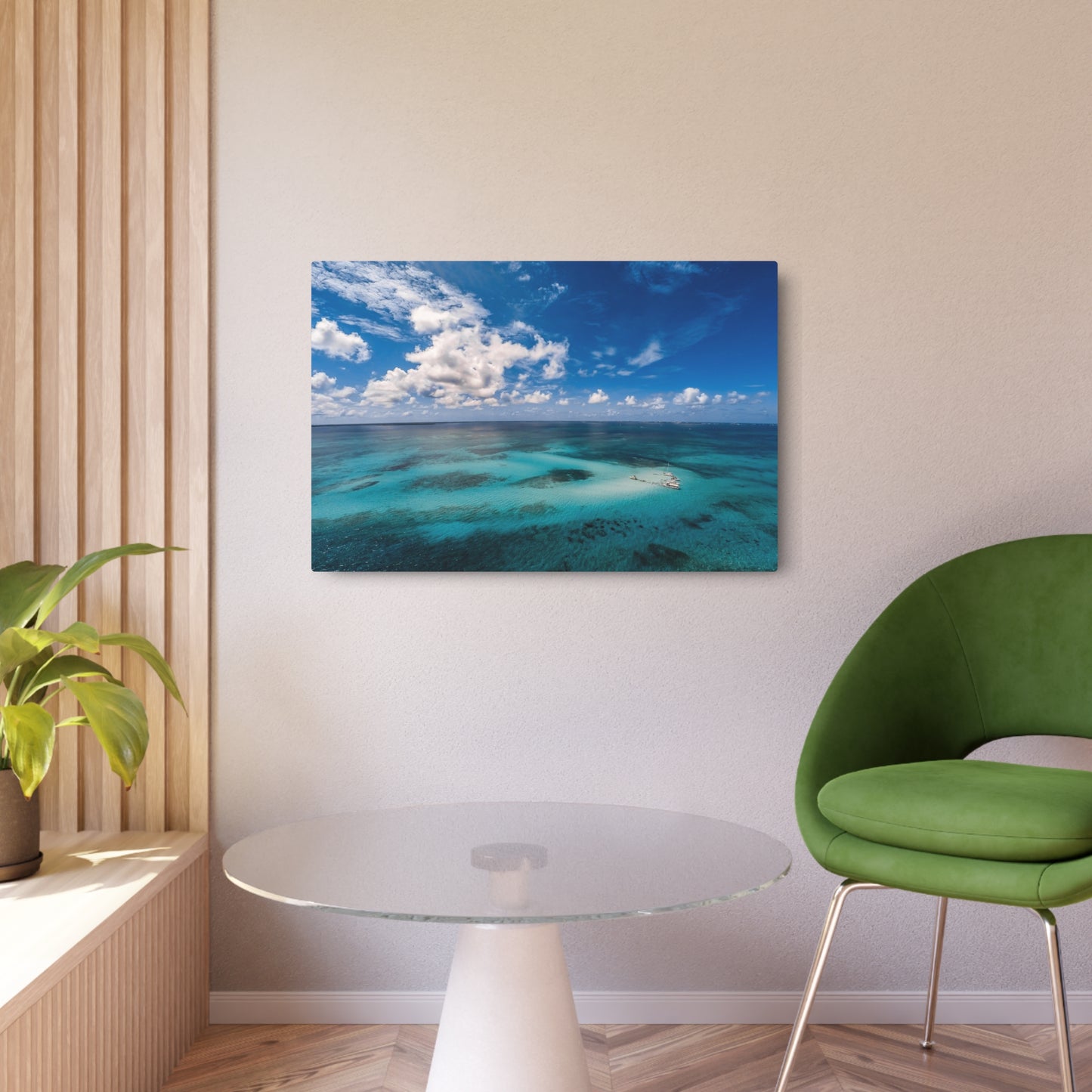 "Crystal Clear" Metal Print