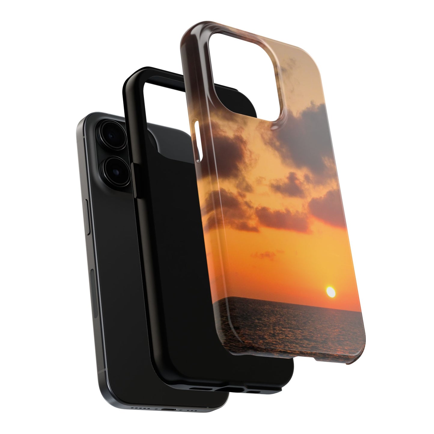 Tough Phone Cases - Orange Peel Sunset