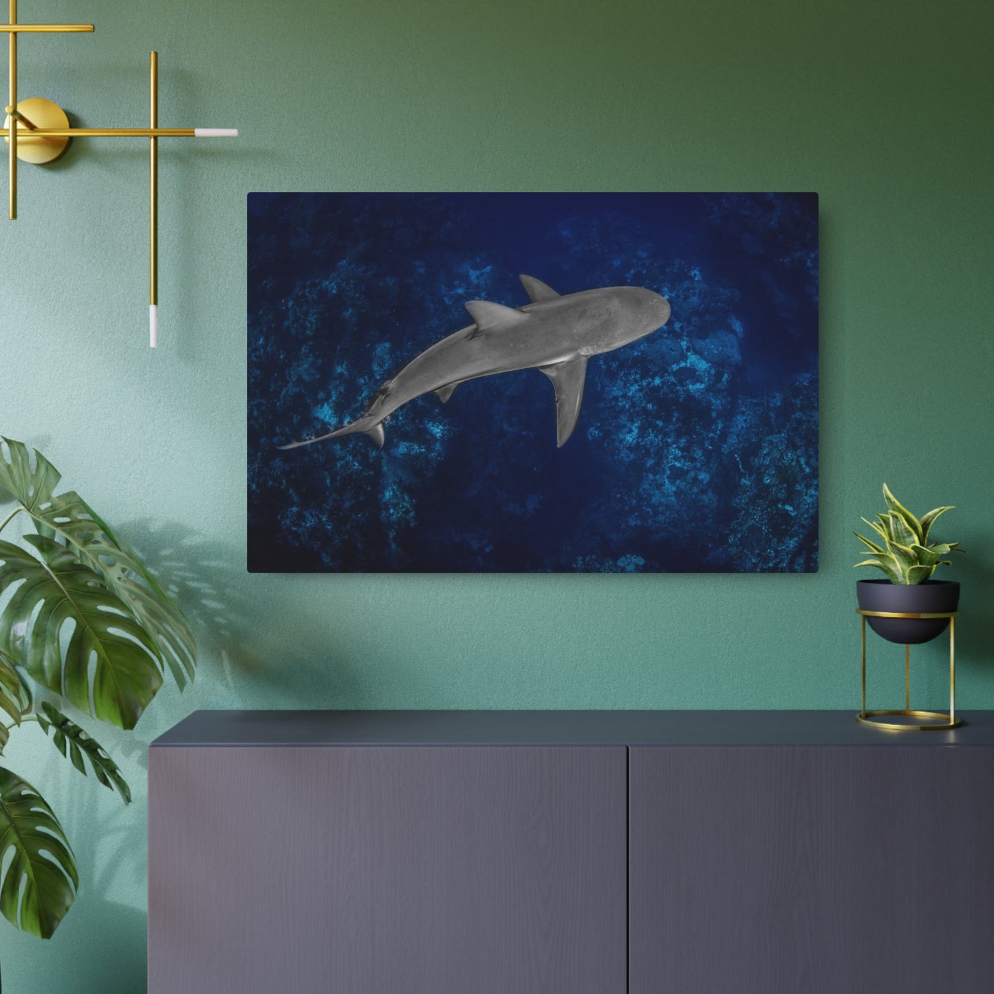 "Caribbean Reef" Metal Print