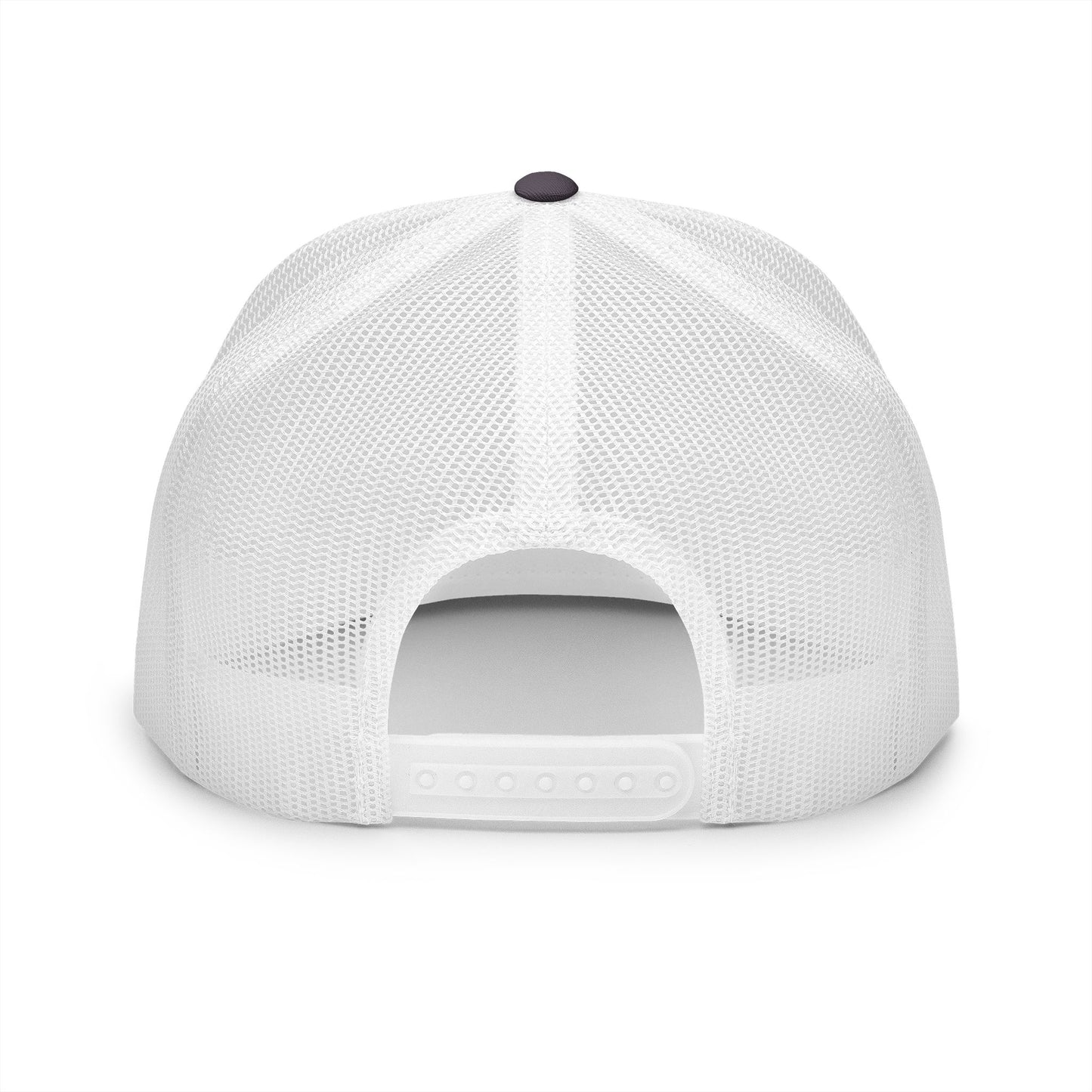 Copy of Copy of Embroidered 5 Panel Trucker Cap - Stylish Green & White Cap for Outdoor Fun