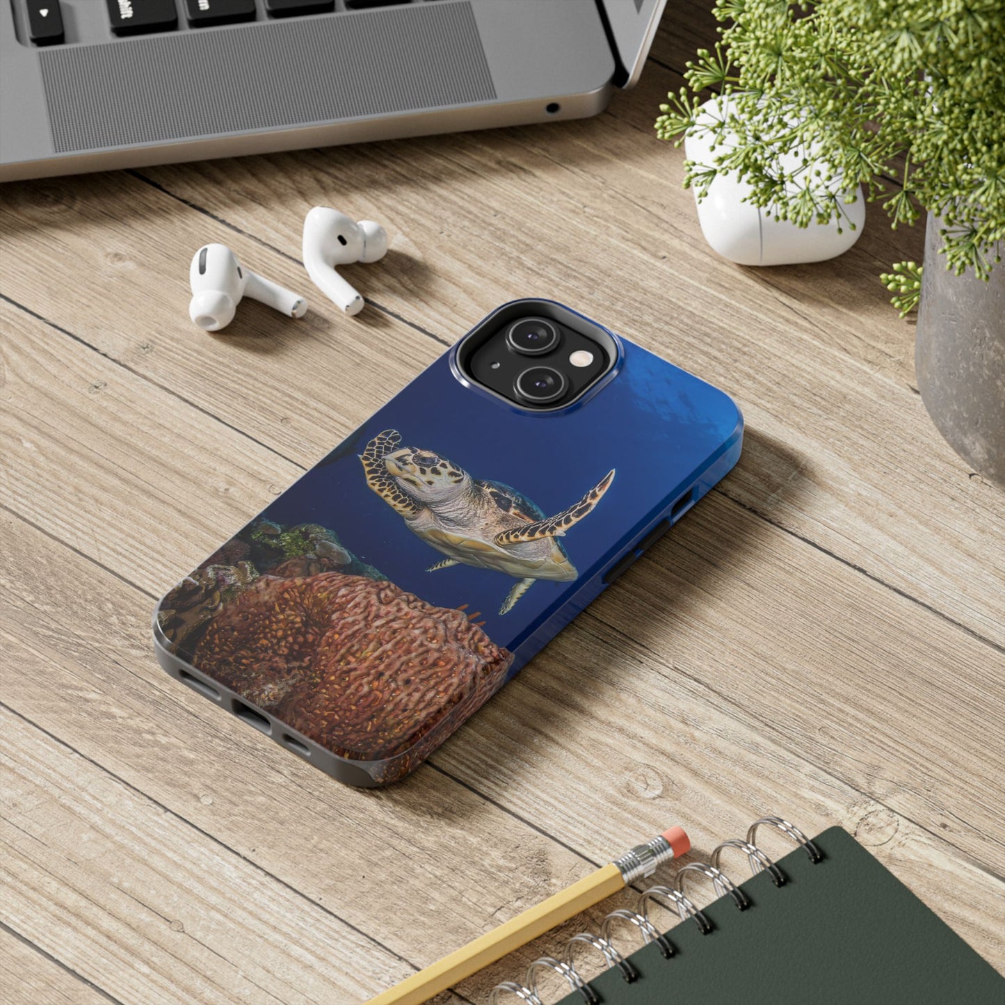 Tough Phone Cases - Turtle Pose