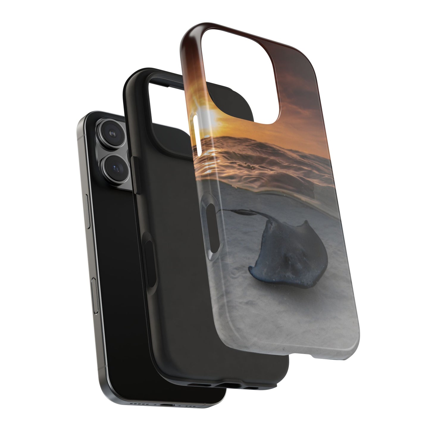 Tough Phone Cases - Stingray Swims