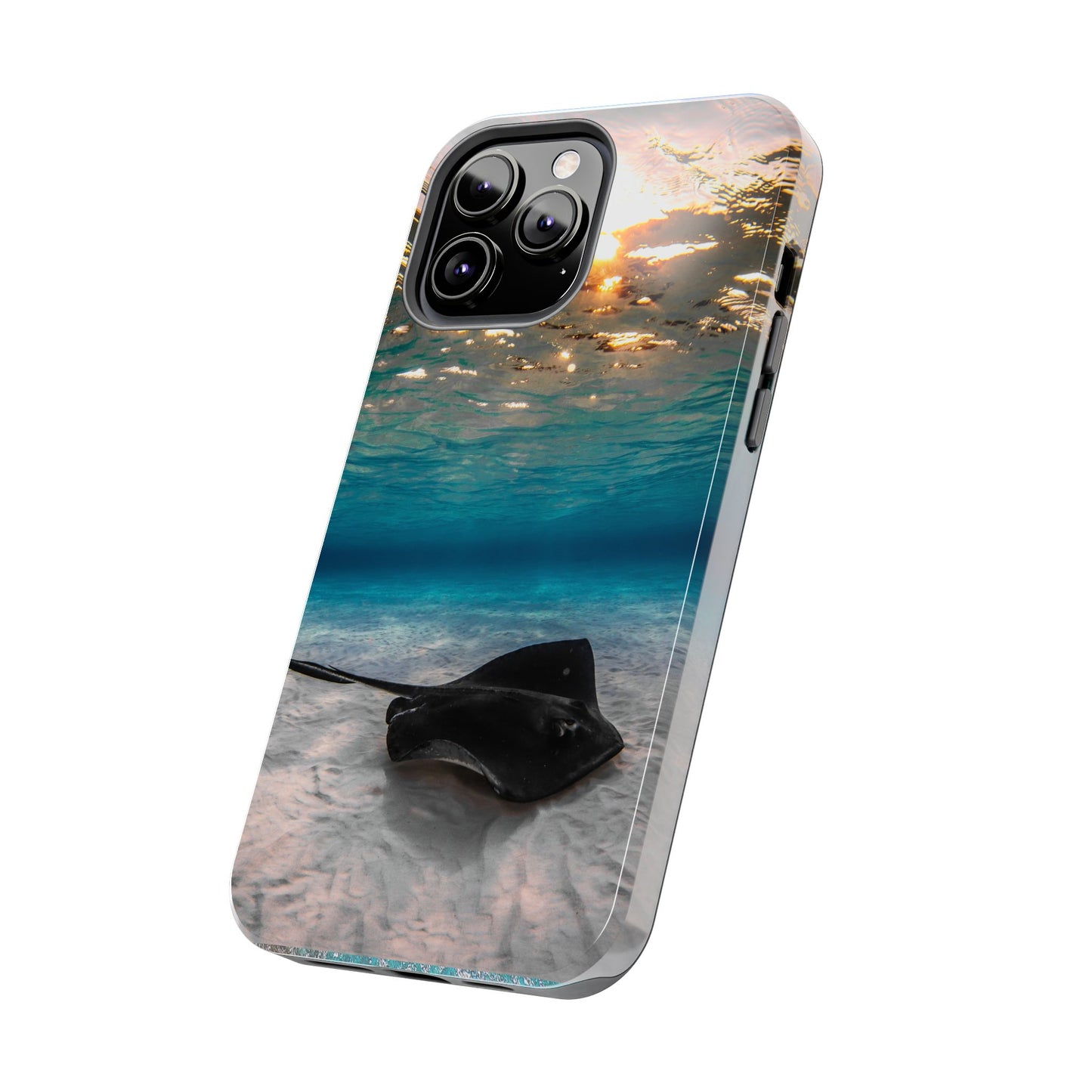 Tough Phone Cases - Stingray Sunrise