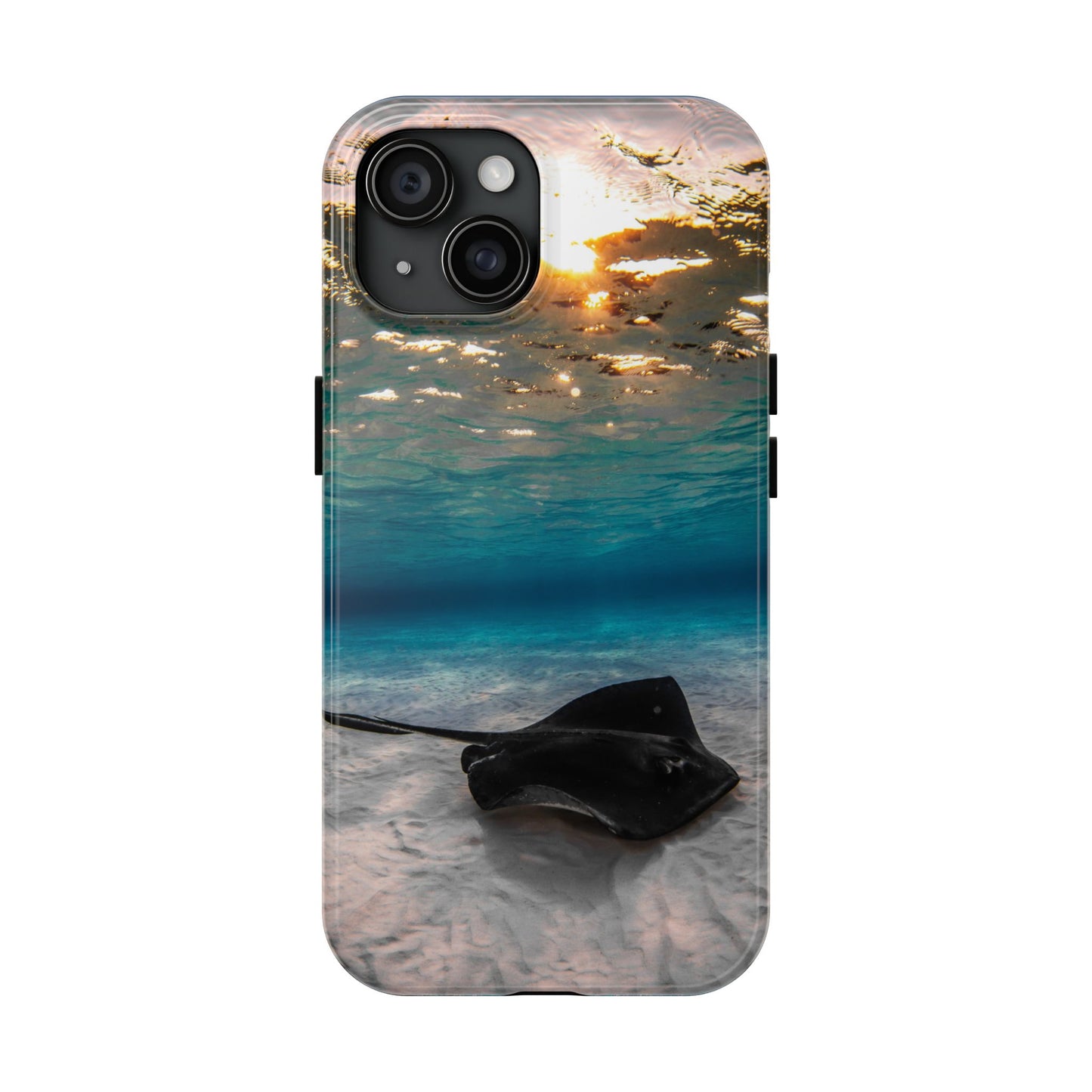 Tough Phone Cases - Stingray Sunrise