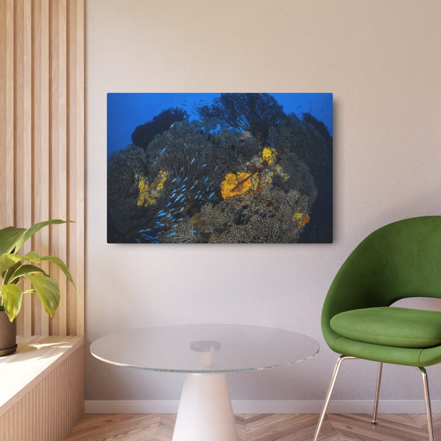 "Fish Flow" - Metal Print