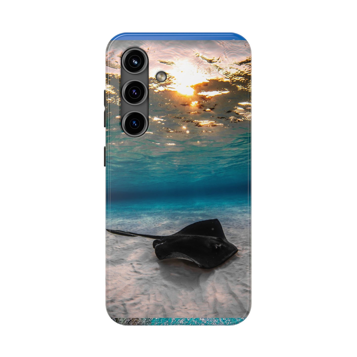 Tough Phone Cases - Stingray Sunrise