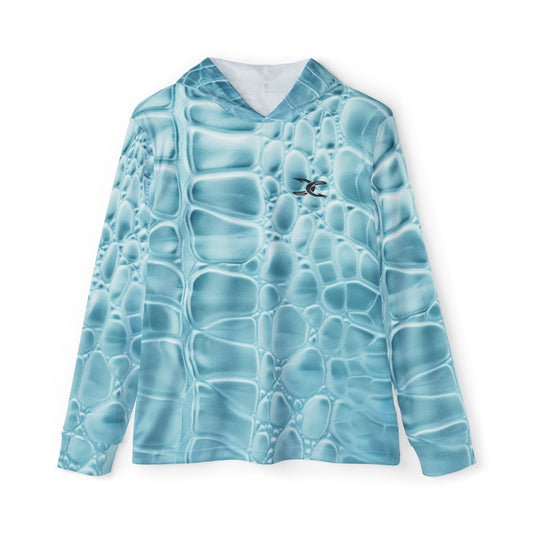 "Scales" Hooded Long Sleeve