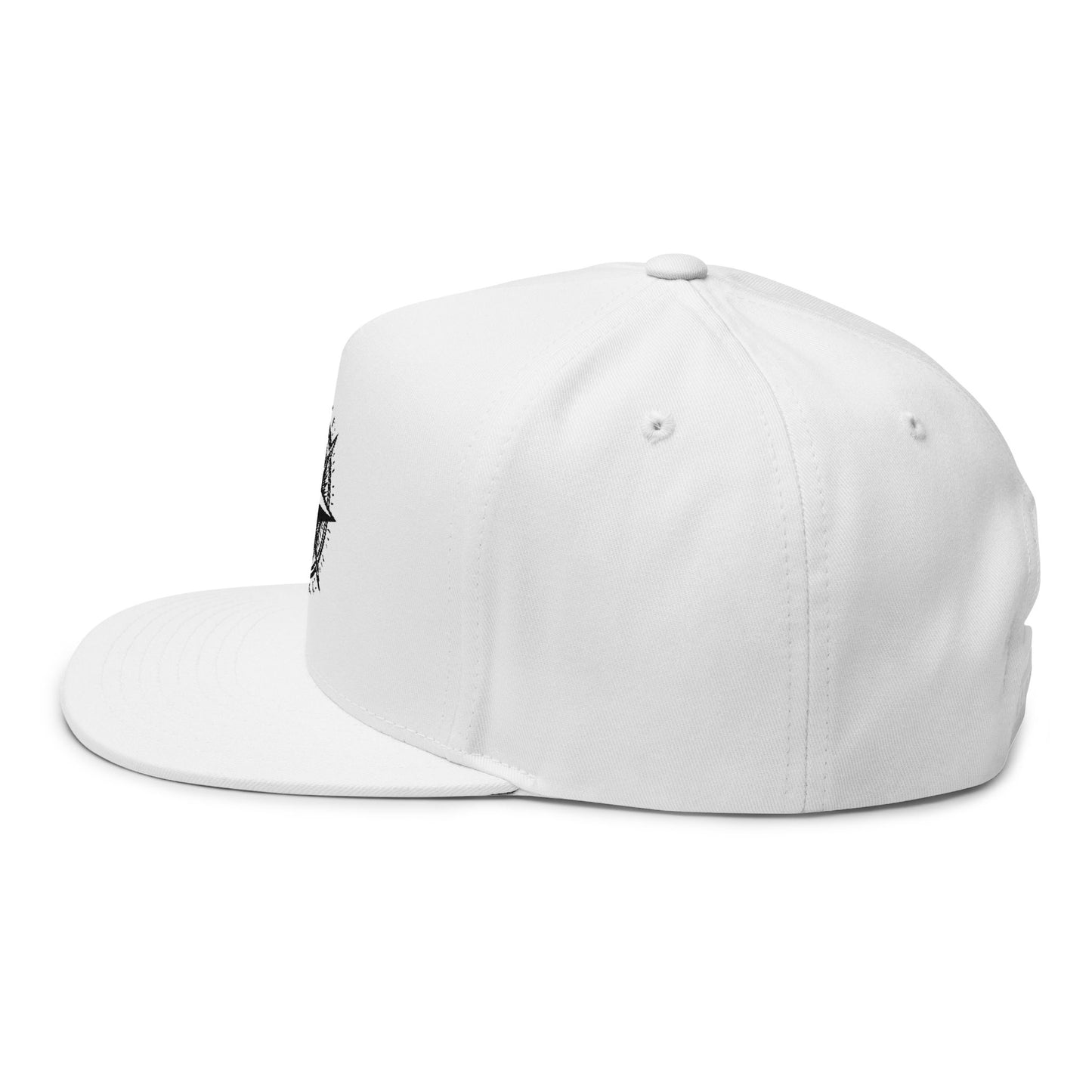 Copy of Camouflage Flat Bill Cap - Stylish Embroidered Snapback for Outdoor Adventures