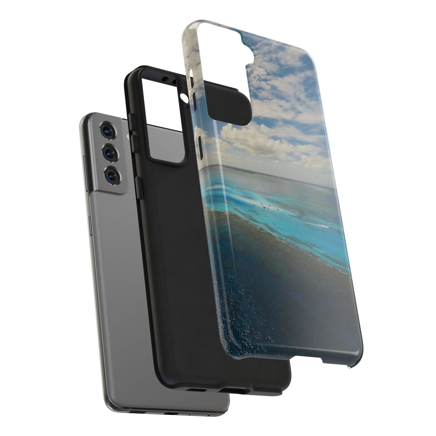 Tough Phone Case - Cayman Blues