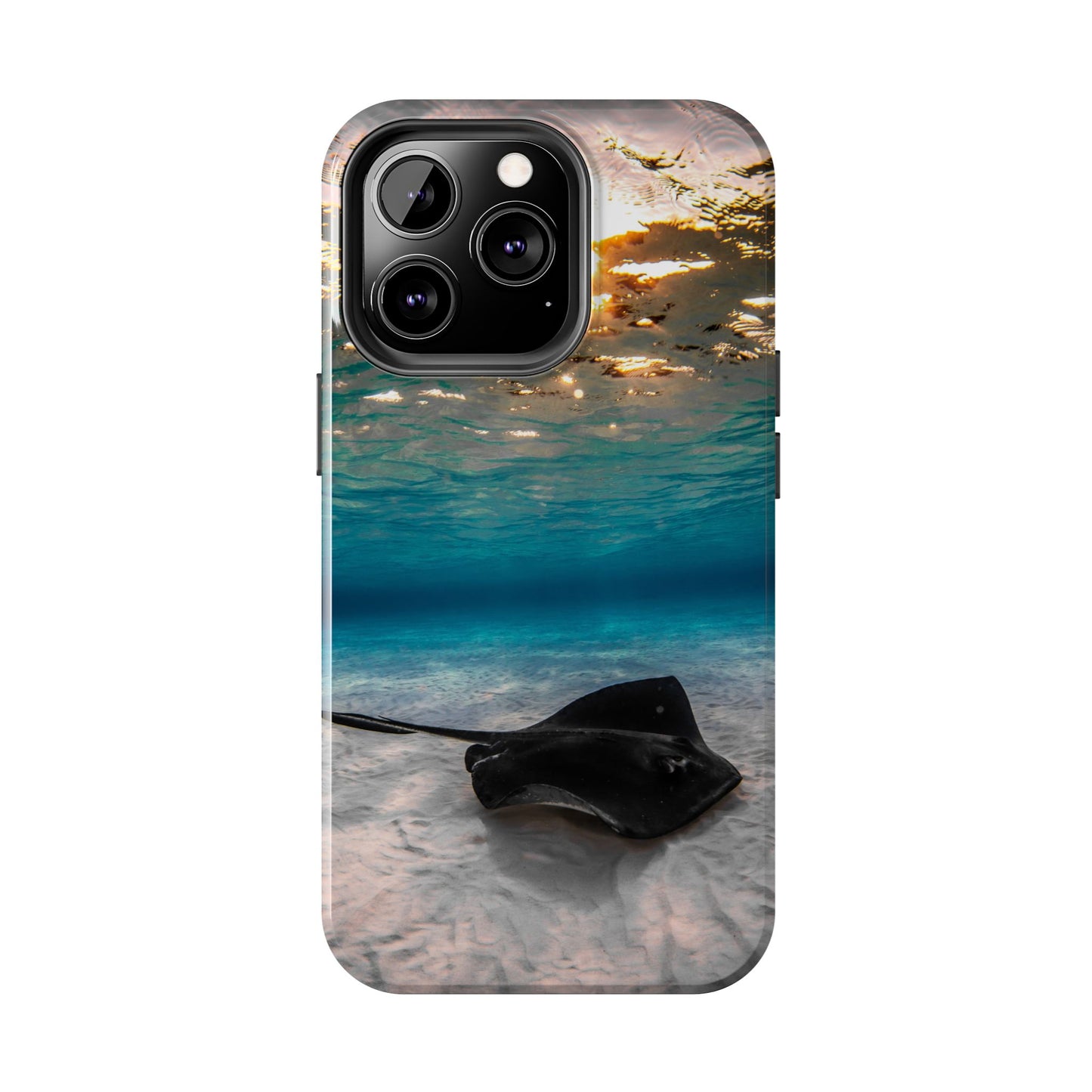 Tough Phone Cases - Stingray Sunrise