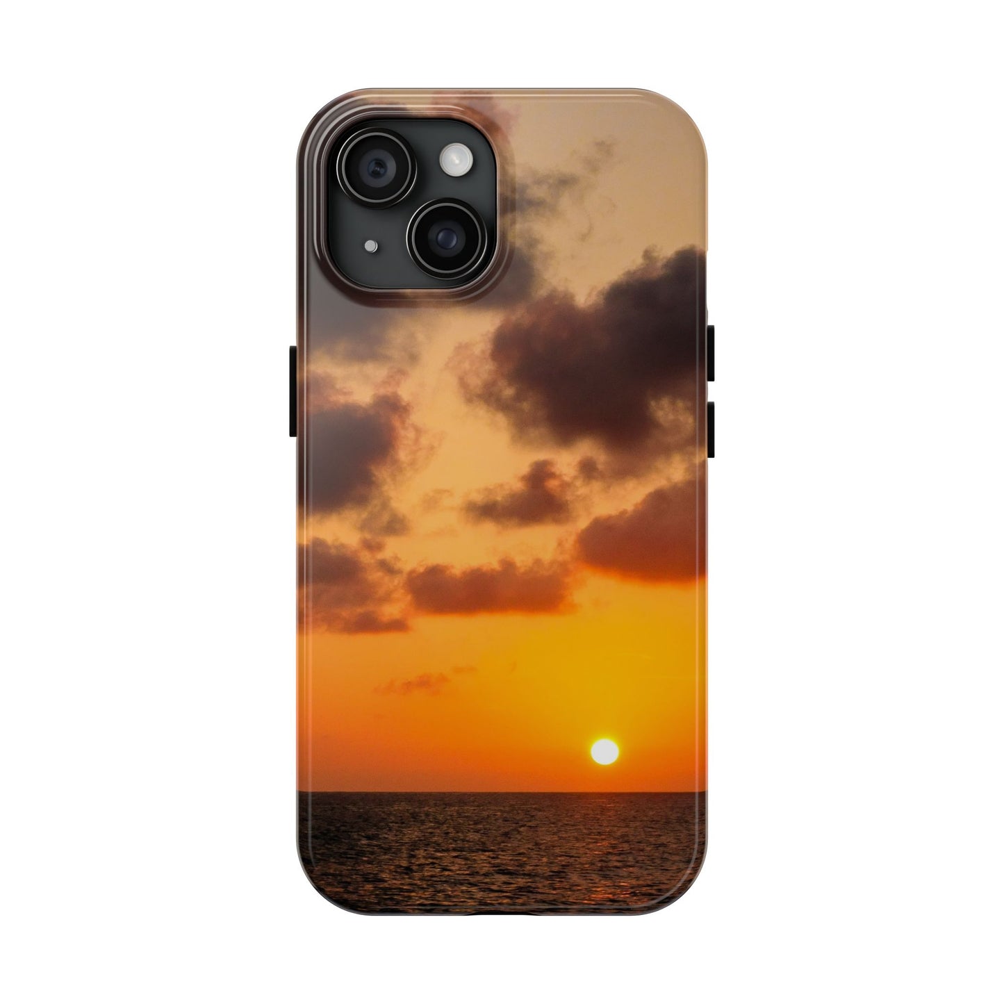 Tough Phone Cases - Orange Peel Sunset