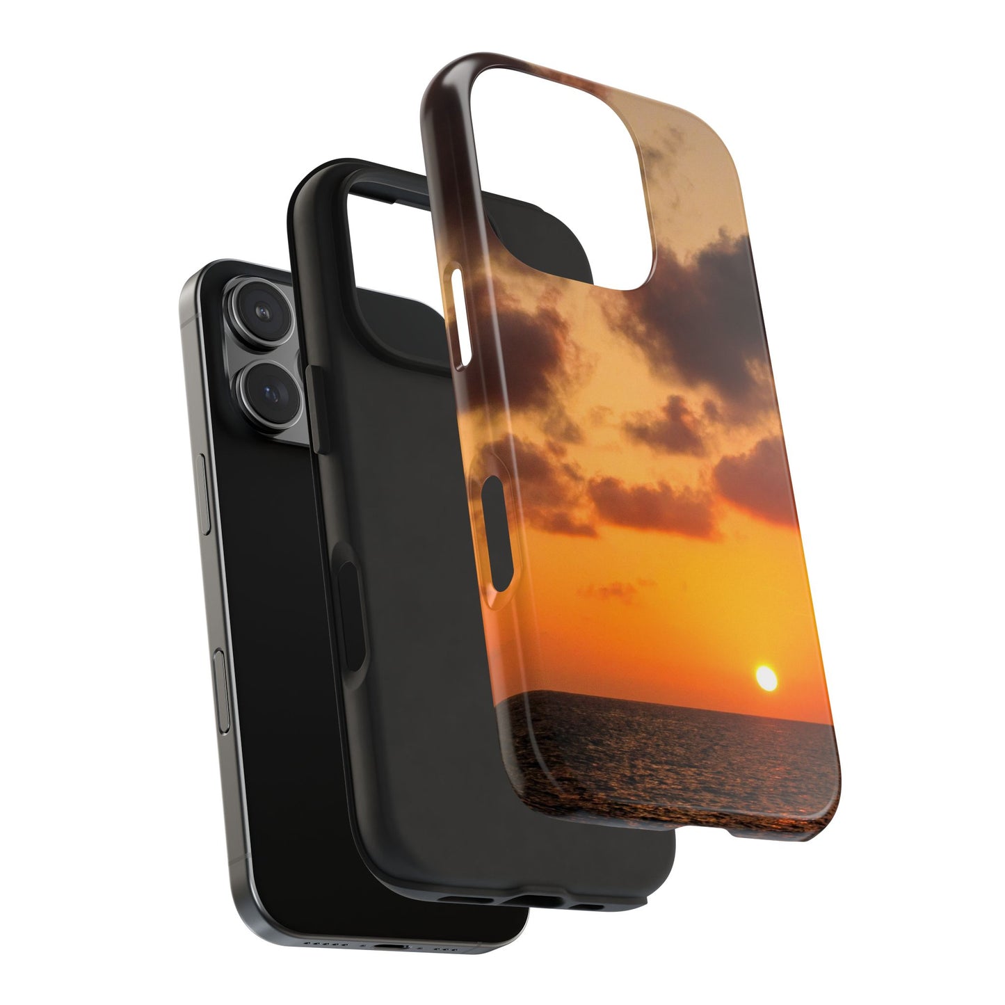Tough Phone Cases - Orange Peel Sunset