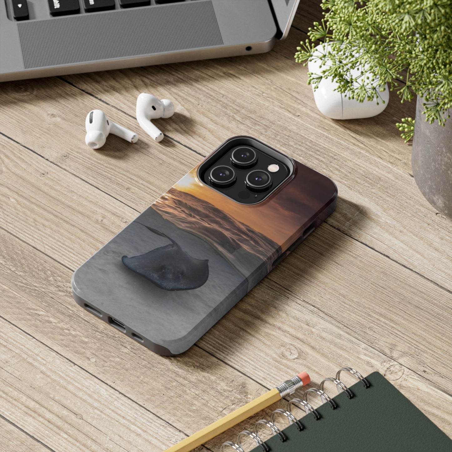 Tough Phone Cases - Stingray Swims