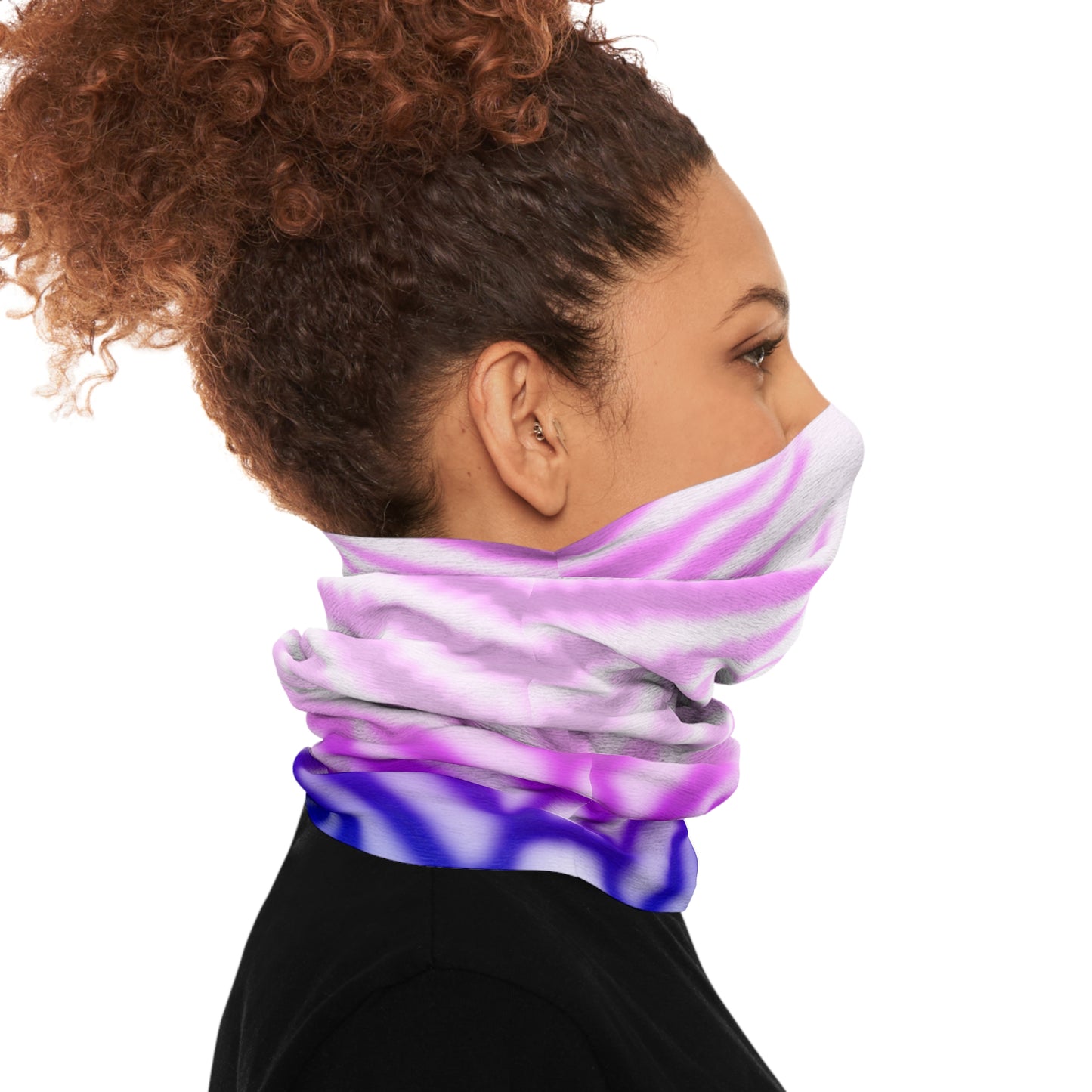 Face Shield - Purple Palm