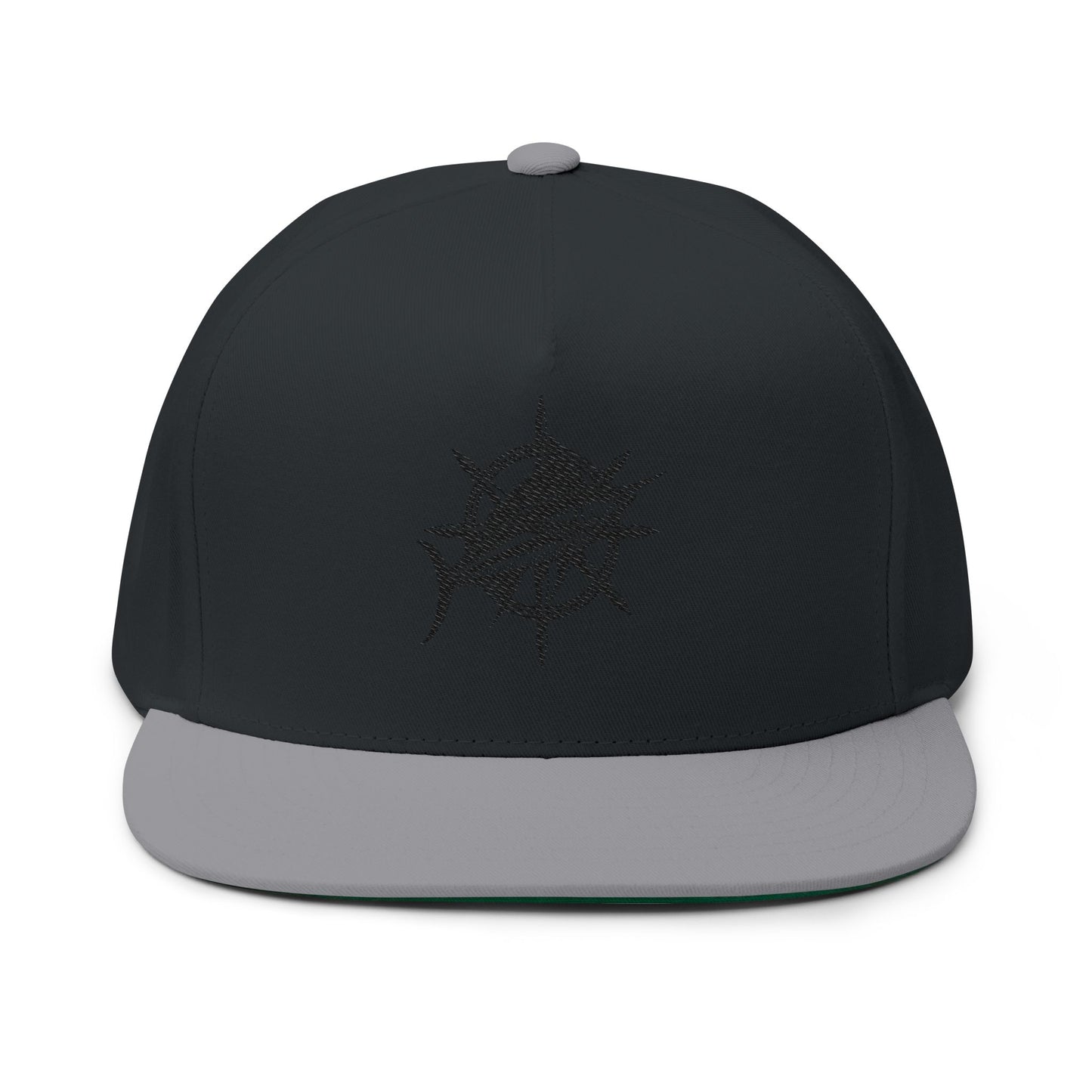 Camouflage Flat Bill Cap - Stylish Embroidered Snapback for Outdoor Adventures