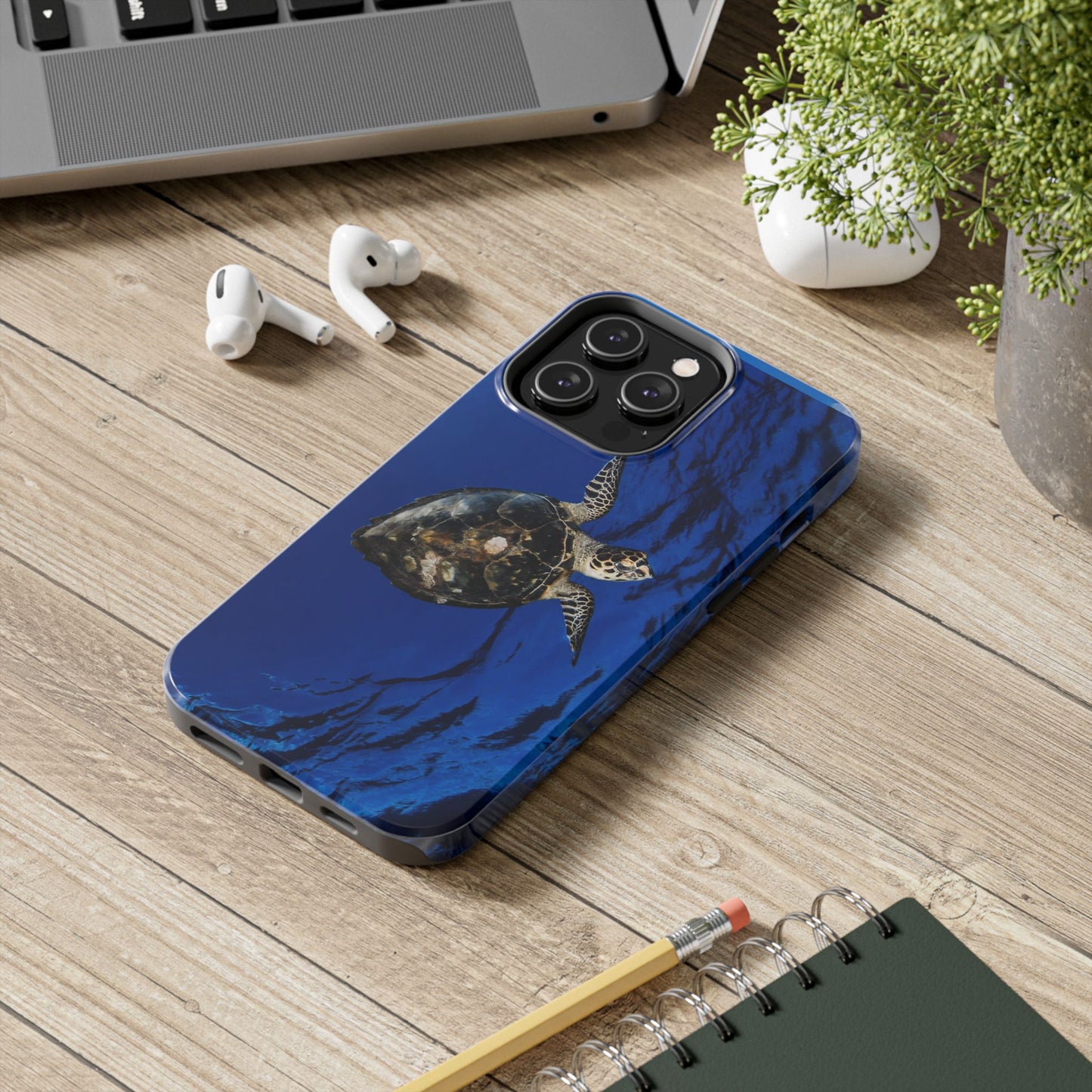 Tough Phone Cases - Turtle in the sky
