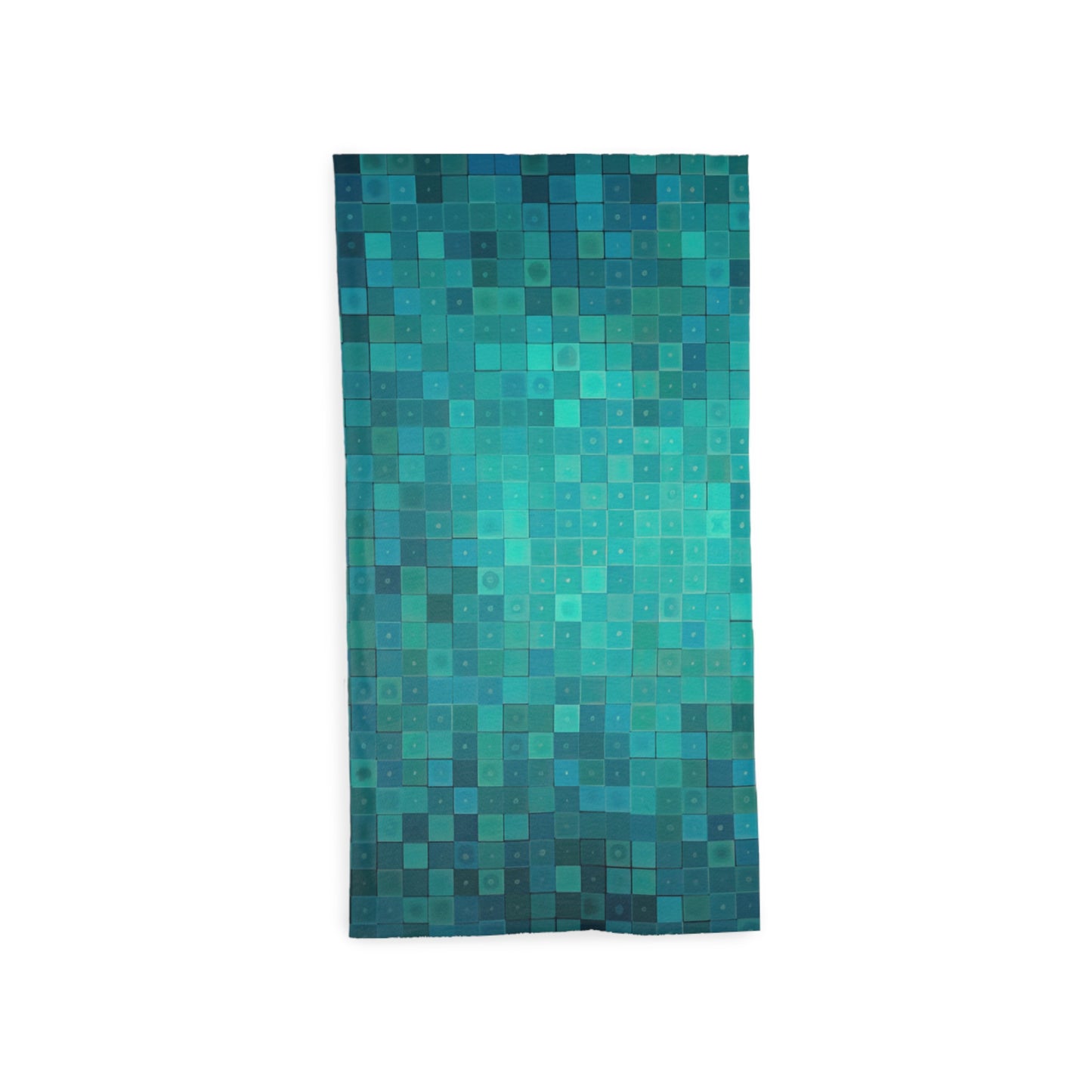 Face Shield - Tiled Turq