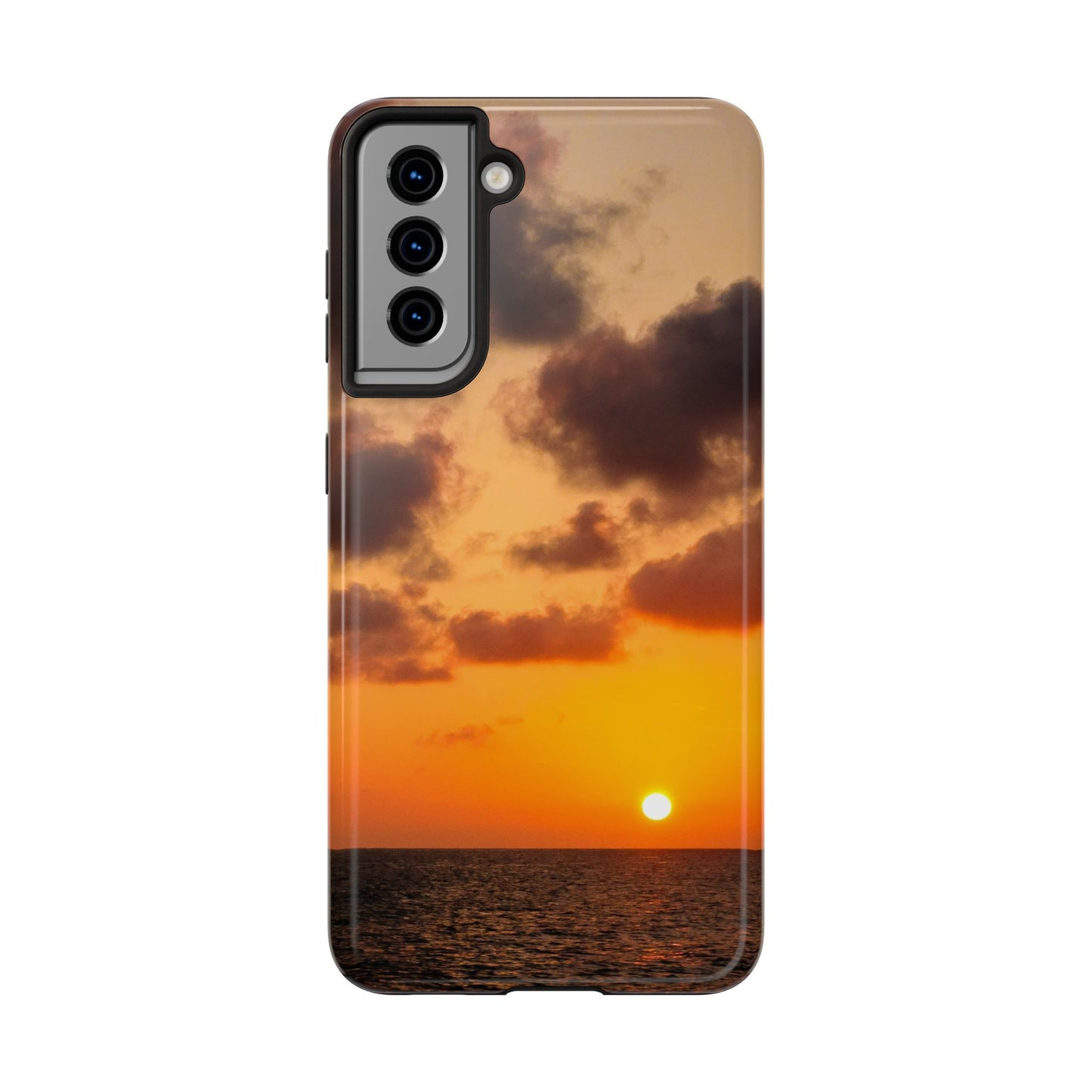 Tough Phone Cases - Orange Peel Sunset