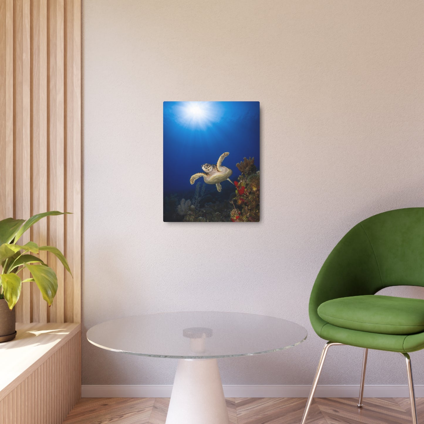 "Sunshine Above" Metal Print