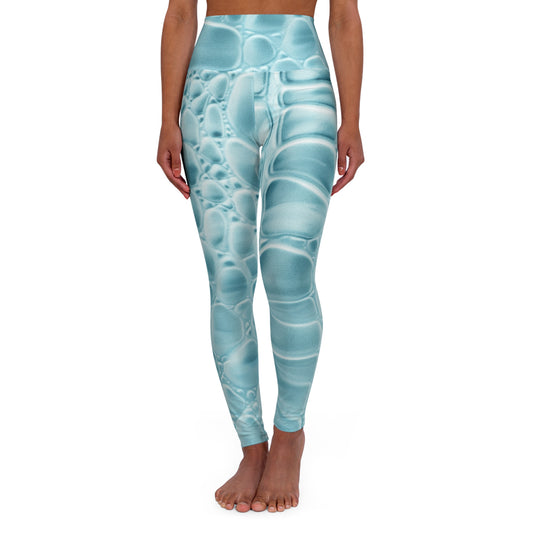 High Waisted Leggings - Scales