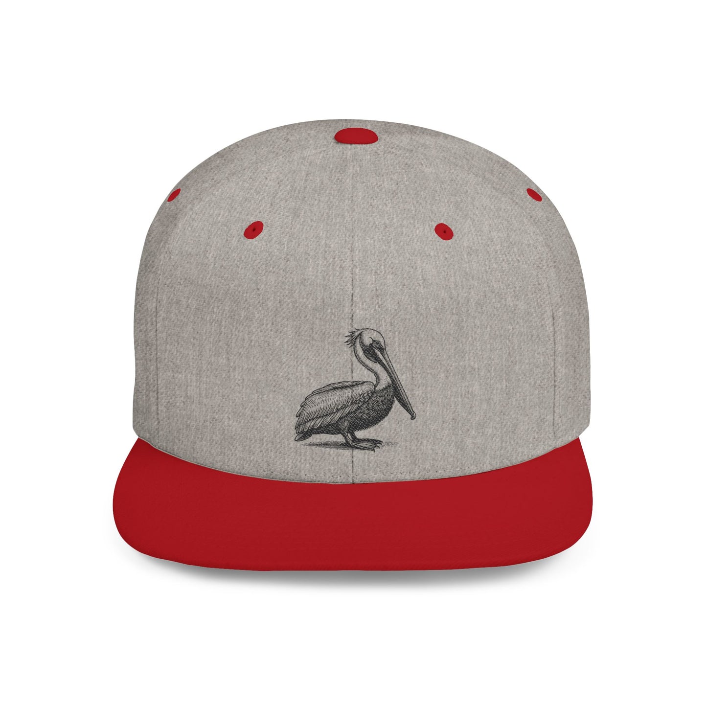 Flat Bill Snapback - Pelican