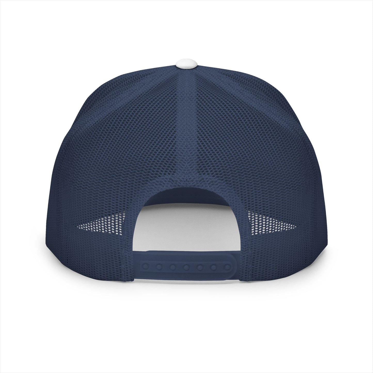 Copy of Copy of Embroidered 5 Panel Trucker Cap - Stylish Green & White Cap for Outdoor Fun
