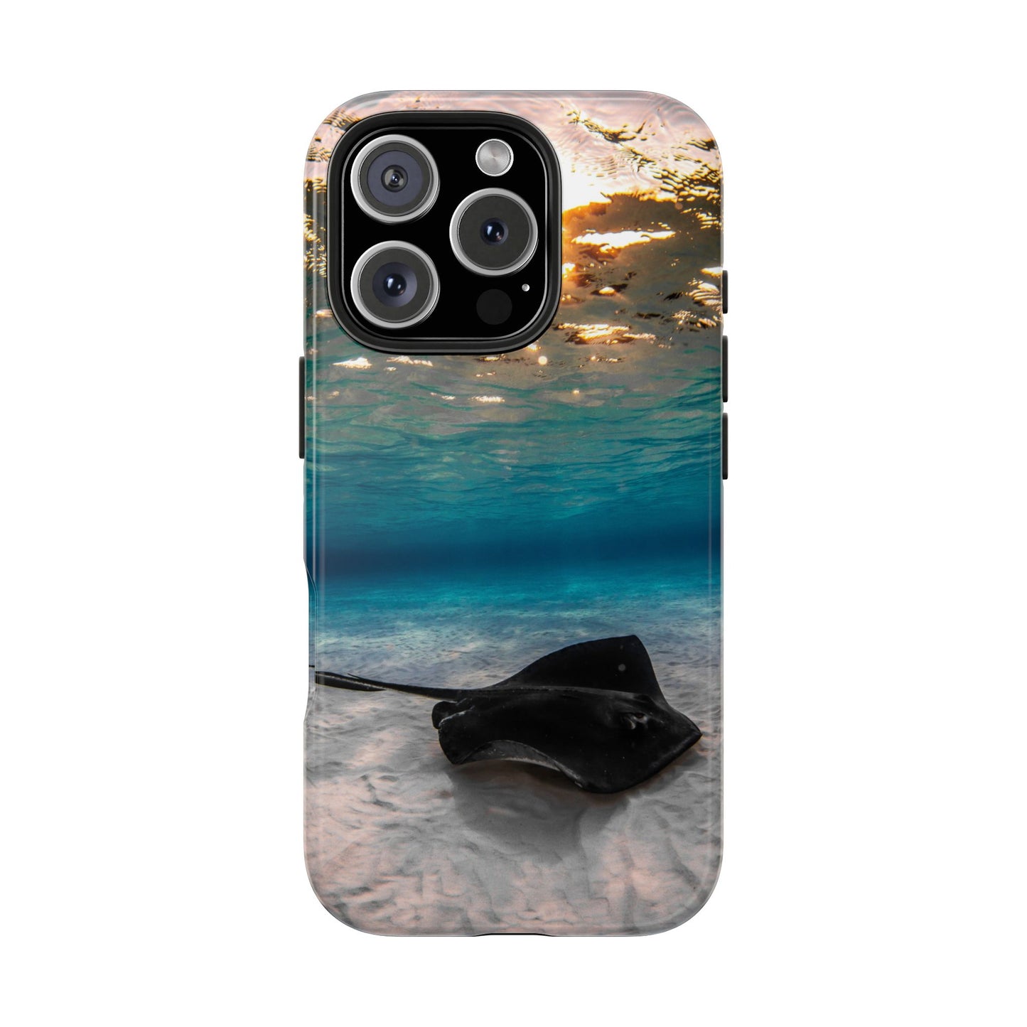 Tough Phone Cases - Stingray Sunrise