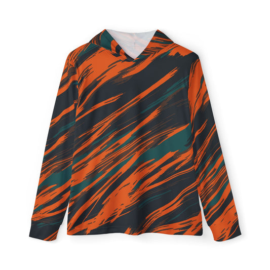 Outdoor Apparel - Hooded Long Sleeve - Electric Orange