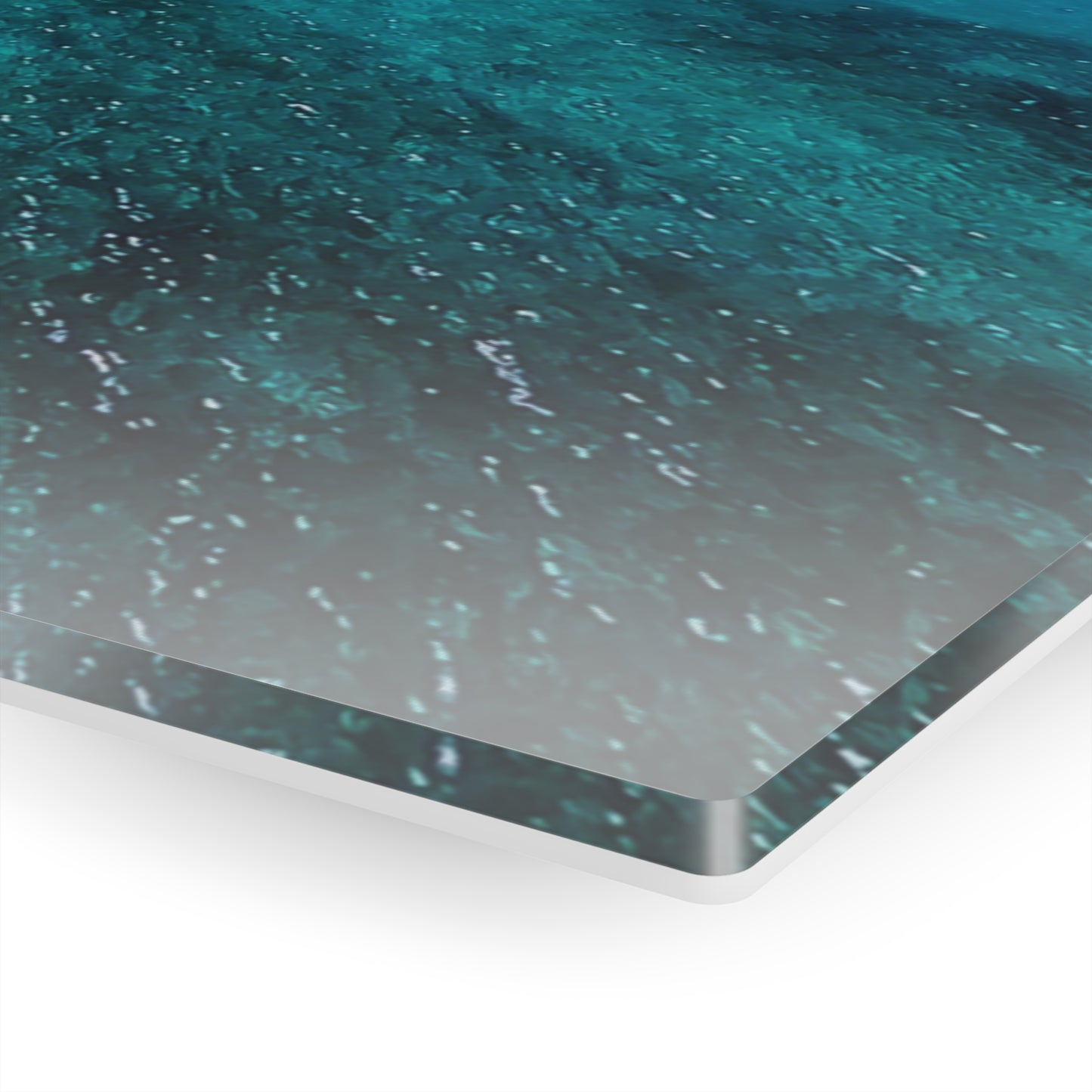 Acrylic Wall Art - Ariel Shot - Beautiful Waters of the North Sound, Grand Cayman
