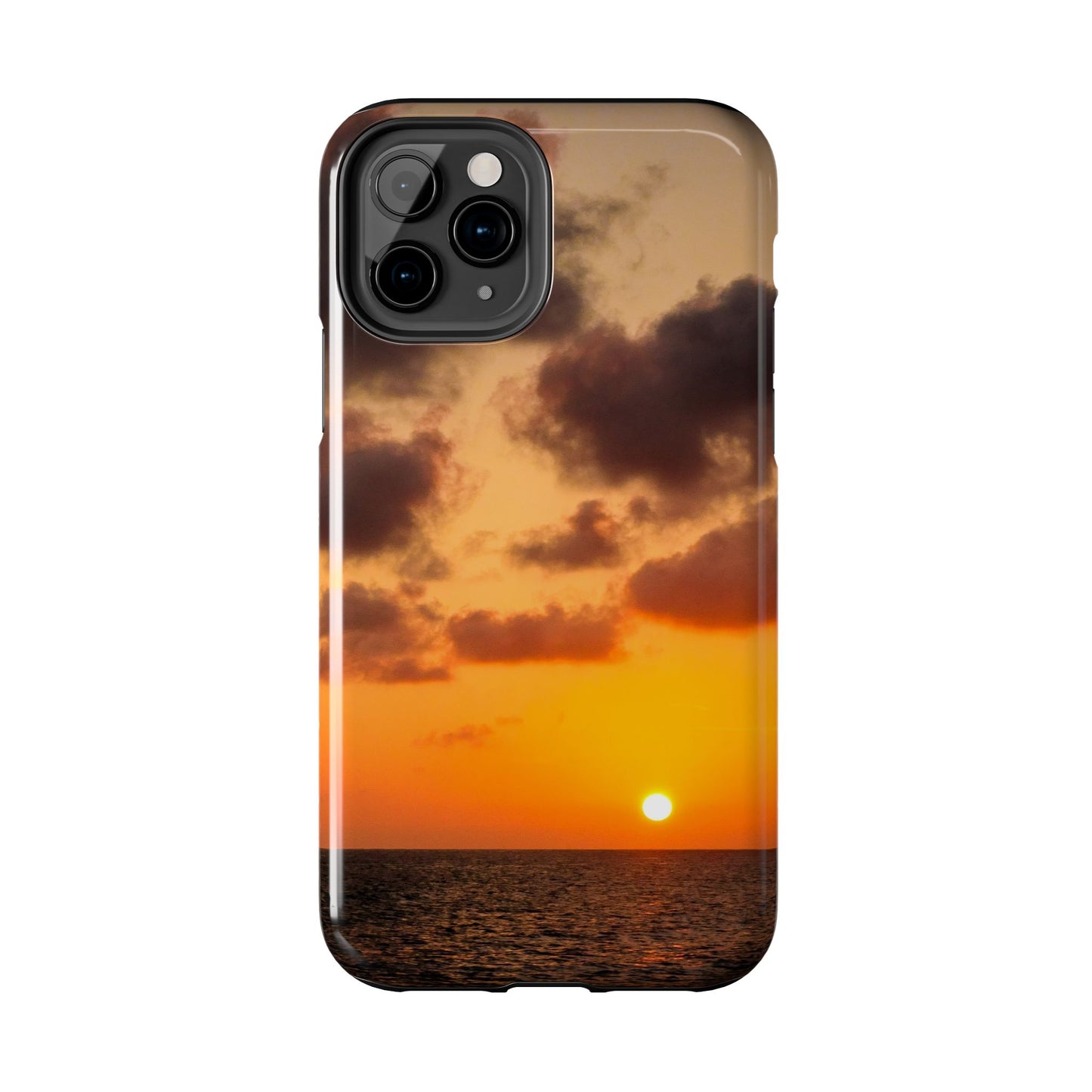 Tough Phone Cases - Orange Peel Sunset