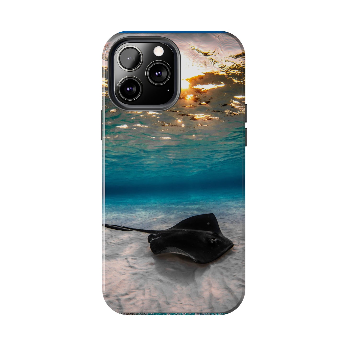 Tough Phone Cases - Stingray Sunrise