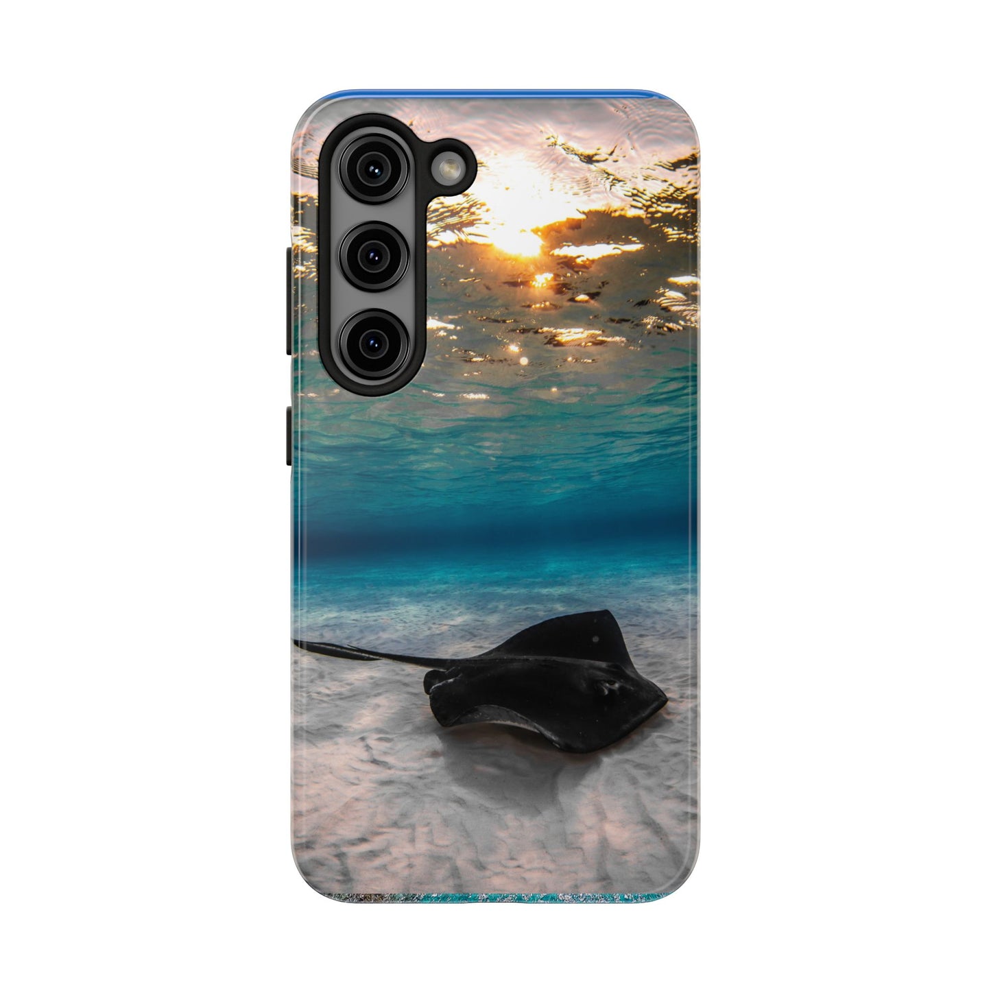 Tough Phone Cases - Stingray Sunrise