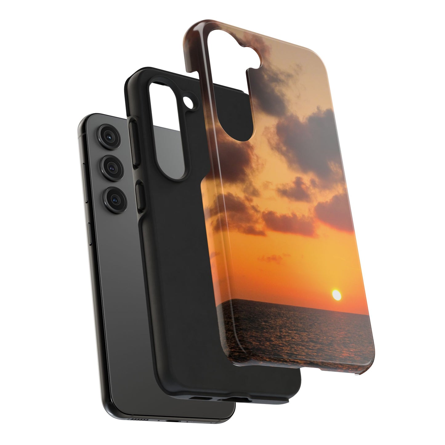 Tough Phone Cases - Orange Peel Sunset