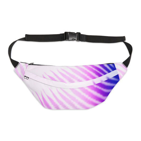 Large Fanny Pack - Purple Palm