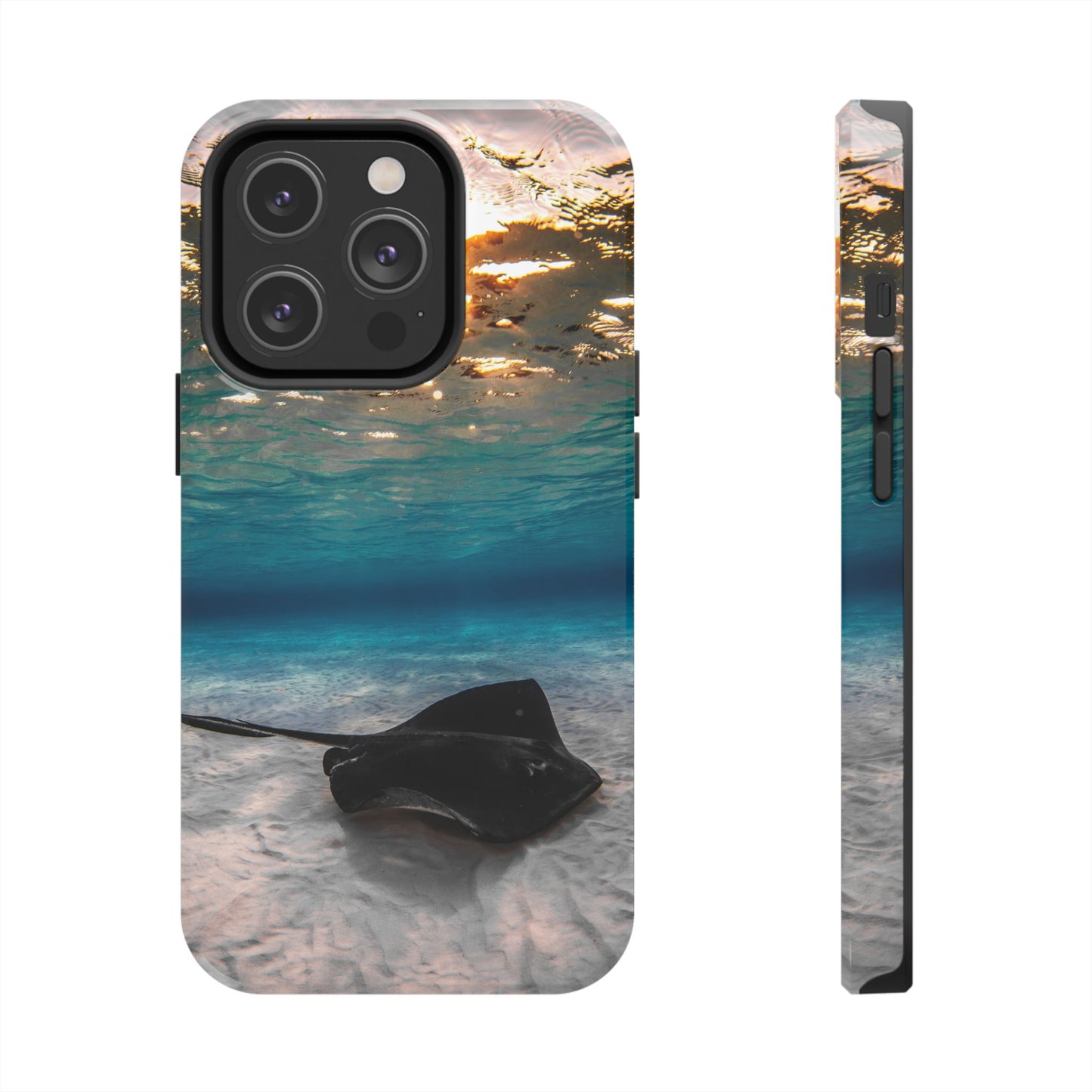 Tough Phone Cases - Stingray Sunrise
